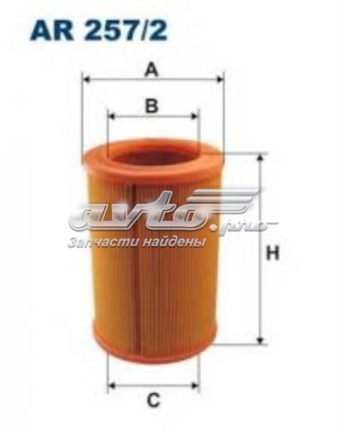 Автомобільний фільтр повітря FL6842 FIAAM