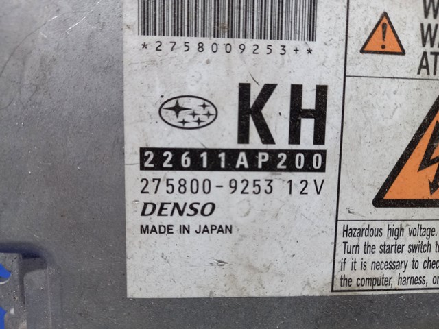 Модуль управління двигуном 22611AP200 SUBARU