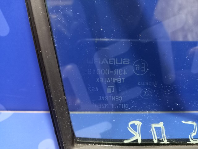 Скло-кватирка двері, передній, правій 61012SJ100 SUBARU