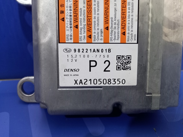 Модуль-процесор керування подушки безпеки 98221AN01B SUBARU