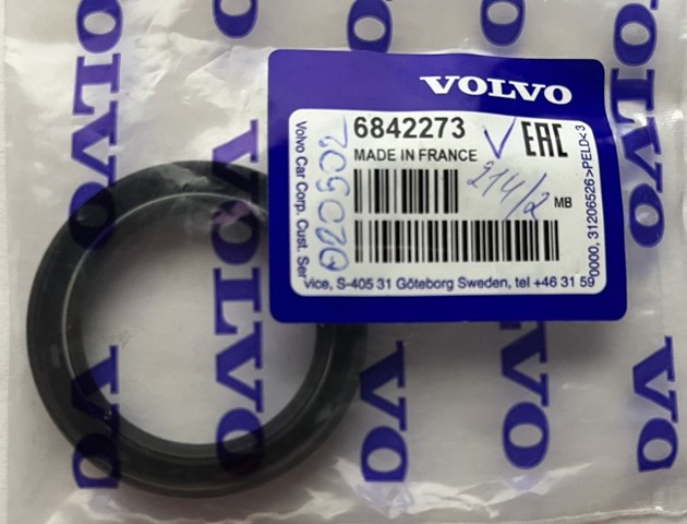 Сальник коленвала двигуна, передній 6842273 VOLVO