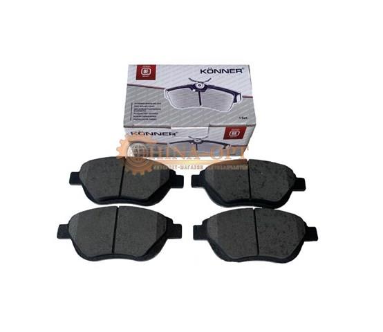 Колодки передні 1064001724 KONNER