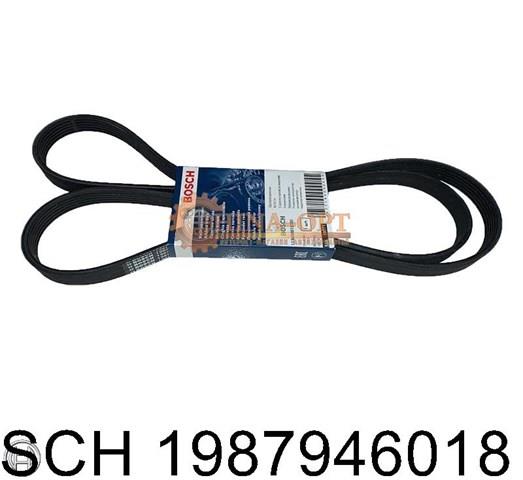 Ремінь генератора 1987946018 BOSCH