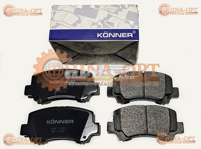 Колодки гальмівні передні, дискові KPF1723 KONNER