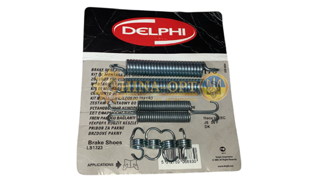 Монтажний комплект задніх барабанних колодок LY1176 DELPHI