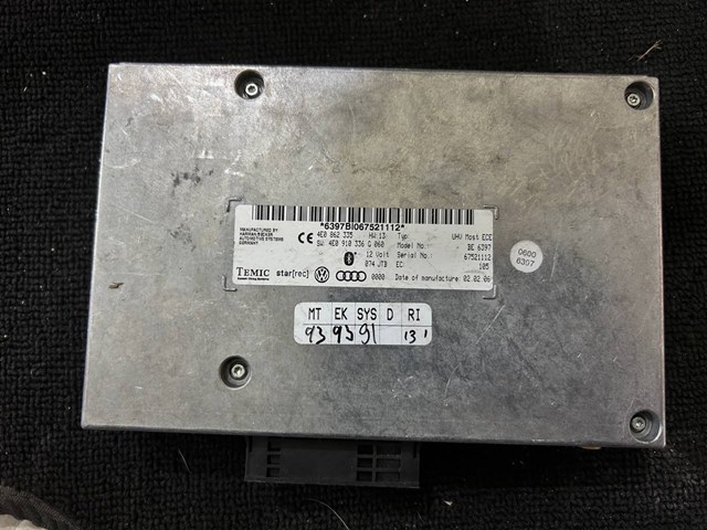 Блок керування Bluetooth 4E0862335 VAG