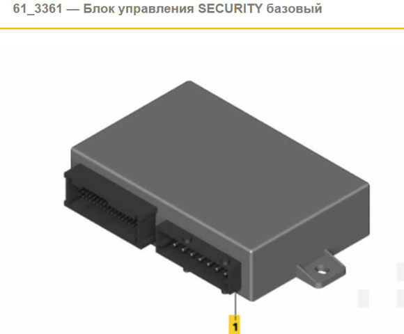 Блок управління центральним замком 61358067512 BMW