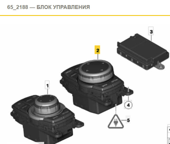 Блок керування мультимедійний 65829350723 BMW