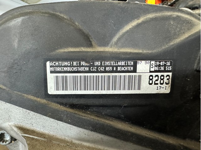 Мотор в зборі CJZ VAG