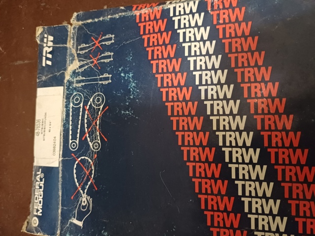 Ремінь газорозподільного механізму 4876536 TRW