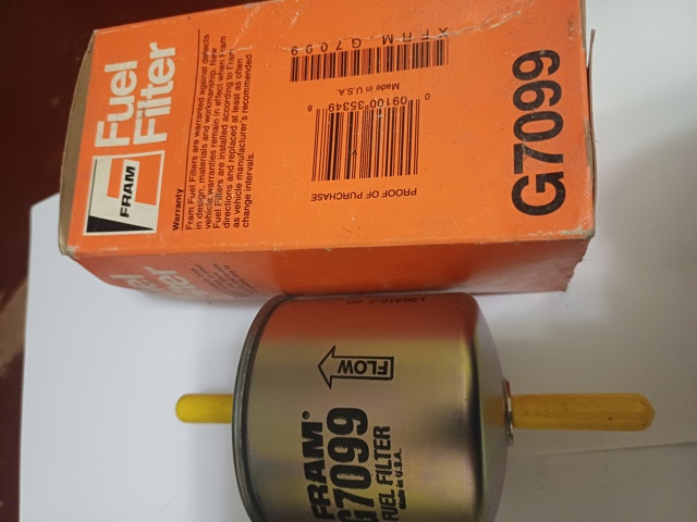Фільтр тонкого очищення палива G7099 FRAM
