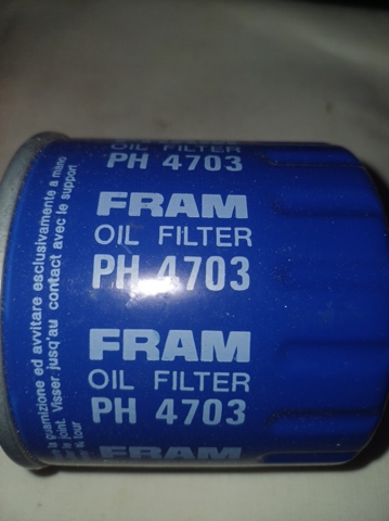 Фільтр масляний грубої очистки (повнопотоковий ф.) PH4703 FRAM