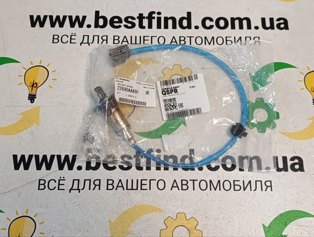 Лямбдазонд, датчик кисню до каталізатора, лівий 22690AA891 SUBARU