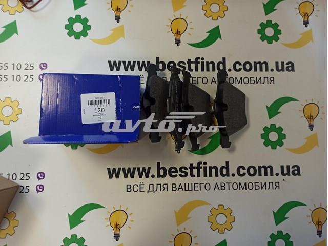 Колодки передні 30793857 VOLVO
