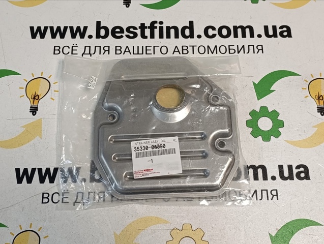 Масло і фільтр в коробку автомат  353300W090 TOYOTA