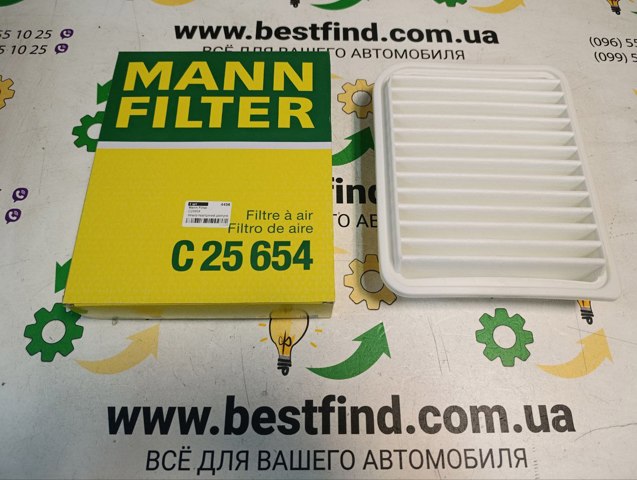 Повітряний фільтр двигуна C25654 MANN