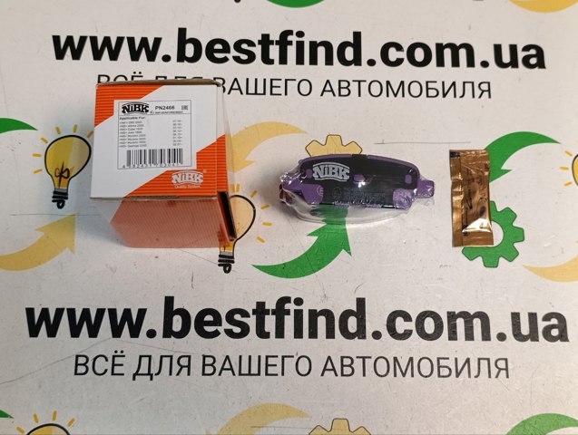 Задні гальмівні колодки PN2466 NIBK