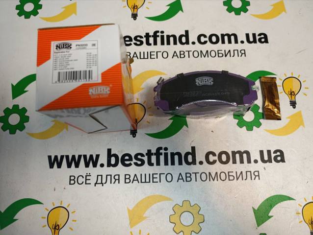 Колодки передні PN3233 NIBK