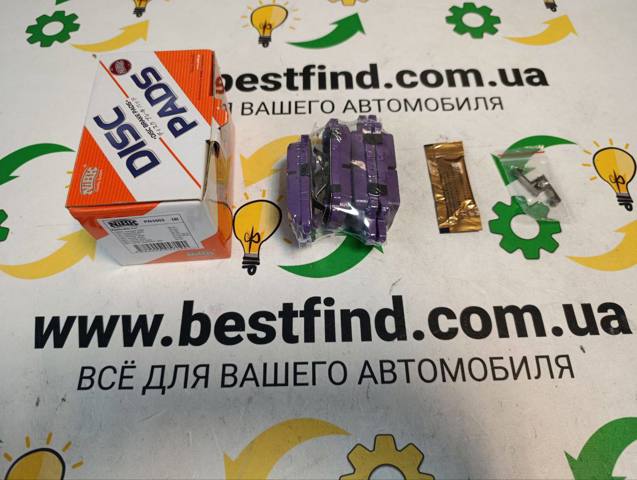 Комплект задніх колодок PN3502 NIBK