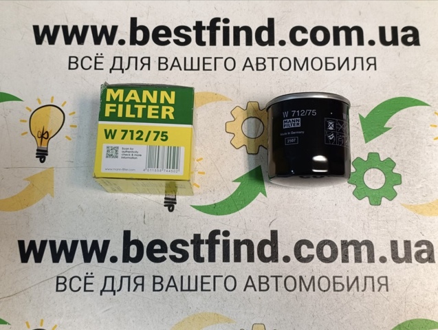 Фільтр масла W71275 MANN