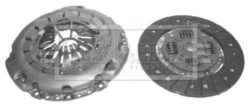 Комплект зчеплення (диск, корзина, підшипник) HK7928 BORG&BECK