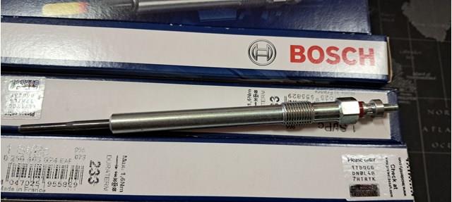 Свічки розжарювання 0250403024 BOSCH