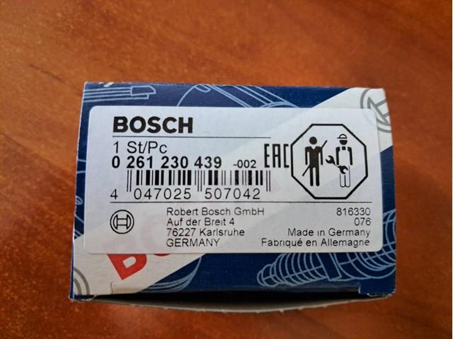 Датчик наддува 0261230439 BOSCH