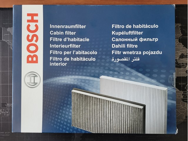 Повітряний фільтр салону 1987432431 BOSCH