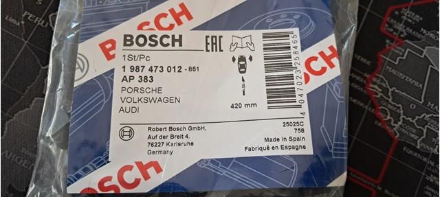 Датчик зносу колодок 1987473012 BOSCH