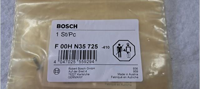Ремкомплект паливного насоса ручної підкачки F00HN35725 BOSCH