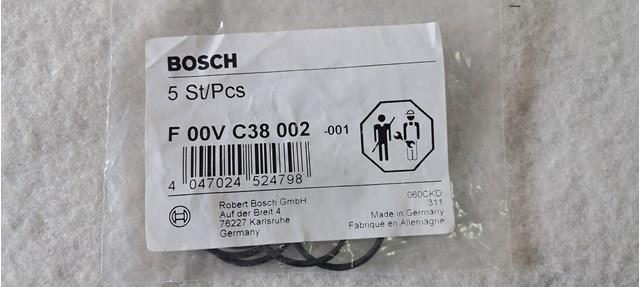 Уплотнительное кольцо цена за 1 шт. продажа мин 5 шт made in germany F00VC38002