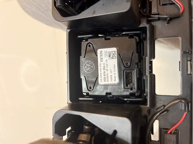 Годинники в салон, на панелі 3G0919204C VAG