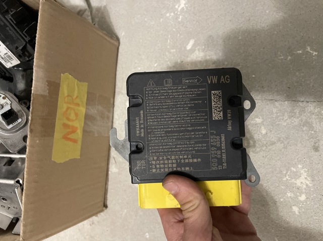 Модуль-процесор управління подушки безпеки 5Q0959655J VAG