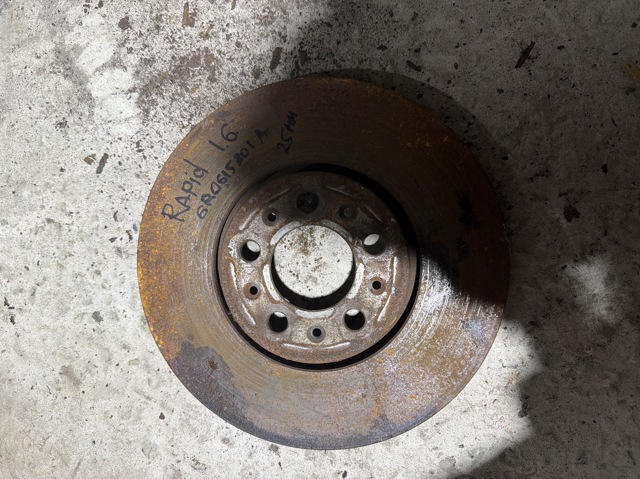 Диск гальмівний передній 6R0615301A VAG
