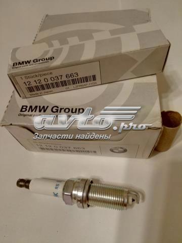 Свічки запалювання (запальні) і дроти 12120037663 BMW