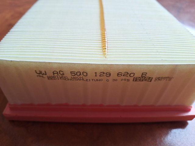 Повітряний фільтр двигуна 5Q0129620B VAG