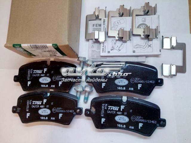Колодки гальмові задні, дискові Land Rover Range Rover 4