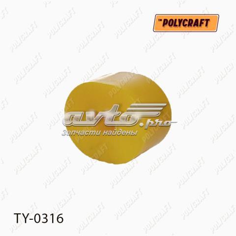 Втулка штоку переднього амортизатора TY0316 POLYCRAFT