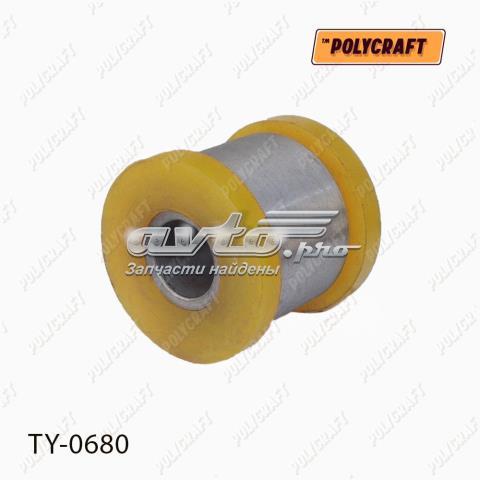 Сайлентблок амортизатора заднього TY0680 POLYCRAFT