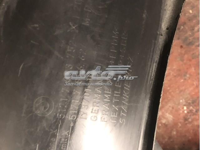 Підкрилок заднього крила, правий 51717896624 BMW