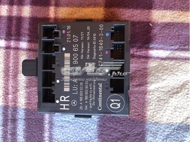 Блок комфорту задніх дверей A1669006507 MERCEDES