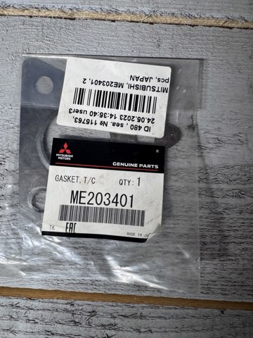 Прокладка турбіни вихлопних газів, впуск ME203401 MITSUBISHI