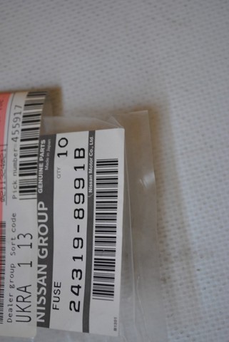 Запобіжник 243198991B NISSAN