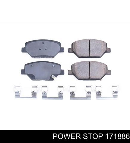 Тормозні колодки 171886 POWER STOP