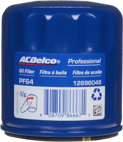 Фільтр масляний ДВЗ PF64 AC DELCO