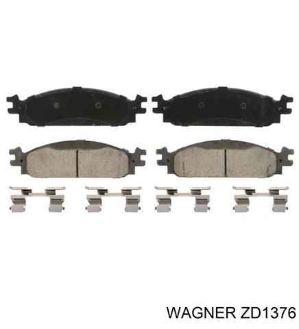 Гальмівні колодки ZD1376 WAGNER