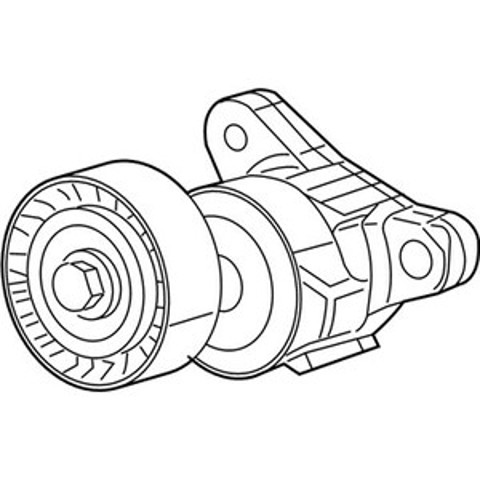 Натяжна планка поліклинового ременя 4627742AB CHRYSLER
