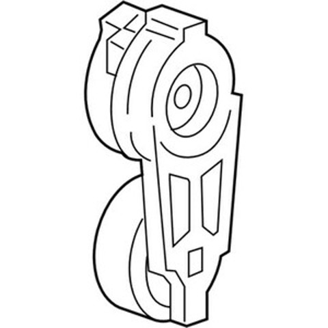 Натяжна планка поліклинового ременя 4861660AA CHRYSLER