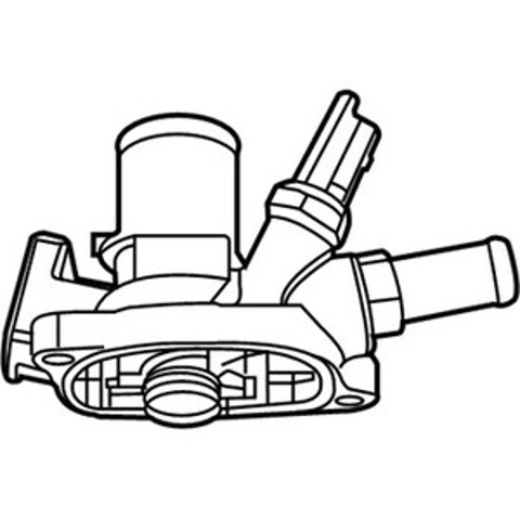Корпус термостата в зборі 4892642AD CHRYSLER