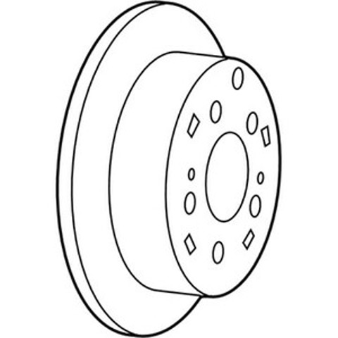Дискові гальма 5105515AA CHRYSLER